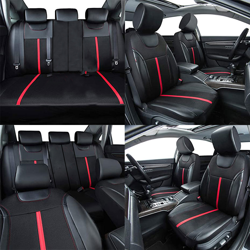 AUTOKING – ensemble de housses - Leather Car Seat Covers Full Set Universal avis et prix