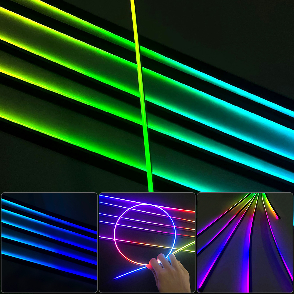 18 en 1 64 couleurs RGB sympho - Led Ambient Interior Car Lights App Control avis et prix