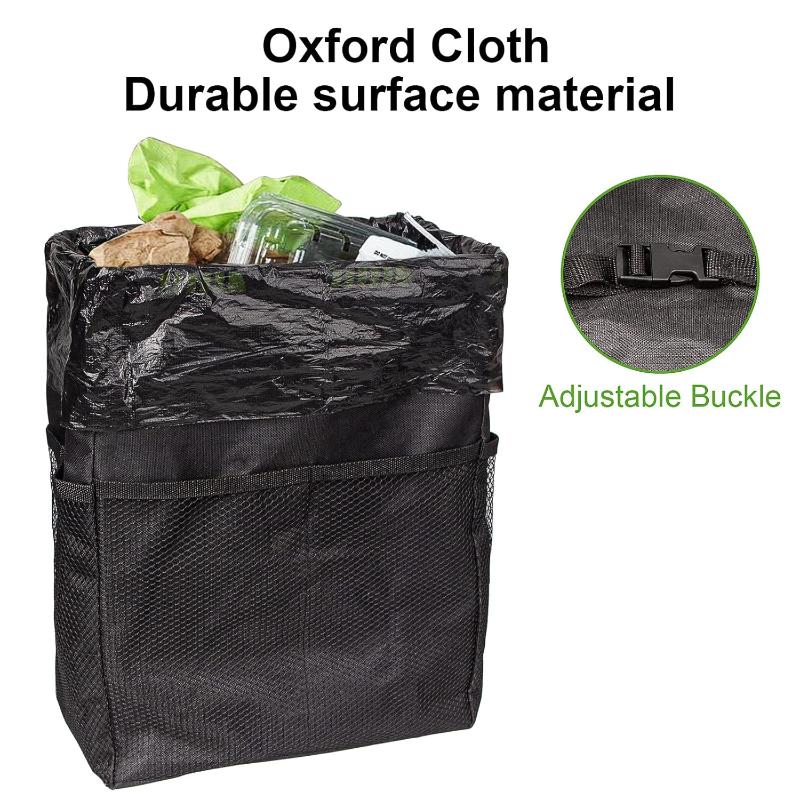 Poubelle de voiture sans perça - Waterproof Car Trash Can With Lid avis et prix