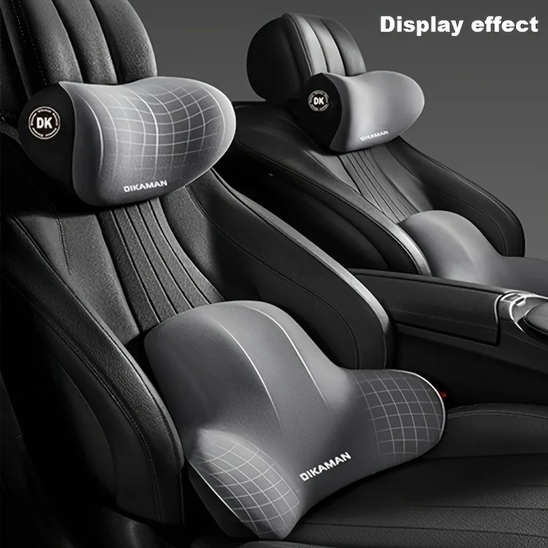 Ensemble de soutien lombaire e - Memory Foam Car Neck Pillow Lumbar Support avis et prix