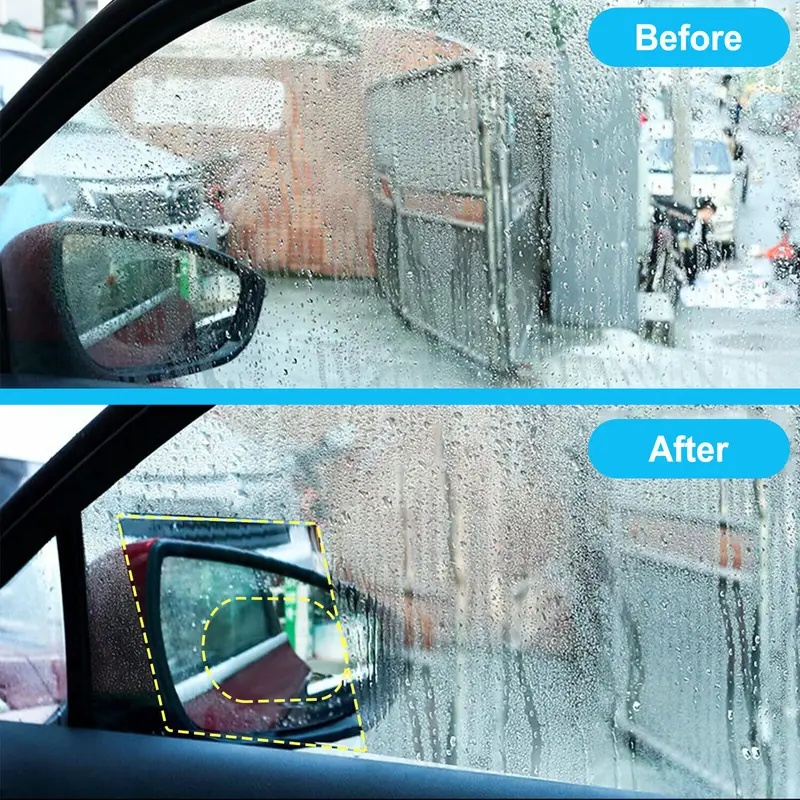 4 films de protection pour rét - Anti Glare Car Rearview Mirror Film avis et prix