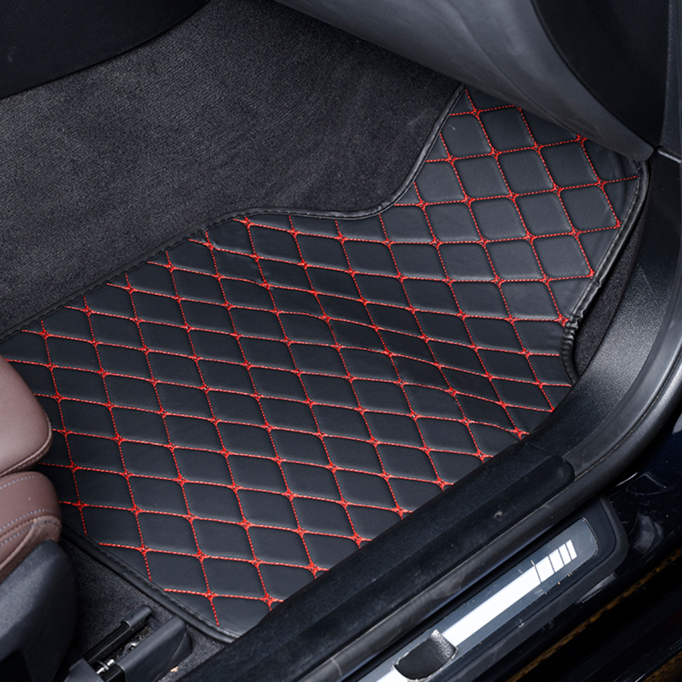 Ensemble complet de tapis de s - Car Floor Mats Universal Waterproof Leather avis et prix